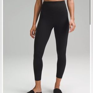 25” inseam Black align Lululemon leggings